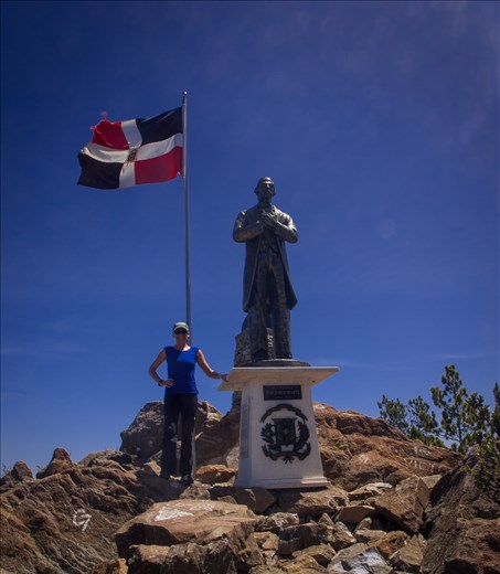 The summit of Pico Duarte