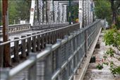 The Bow river getting close to reaching the bottom of this bridge, this one lived to see another day. Many others came to a less fortunate fate. : by dansmythphoto, Views[396]