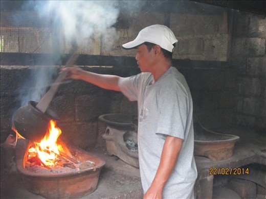 Our traditional clay stove