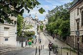Street of the Impressionists. Old streets in Montmartre, where lived the Impress: by darias, Views[237]