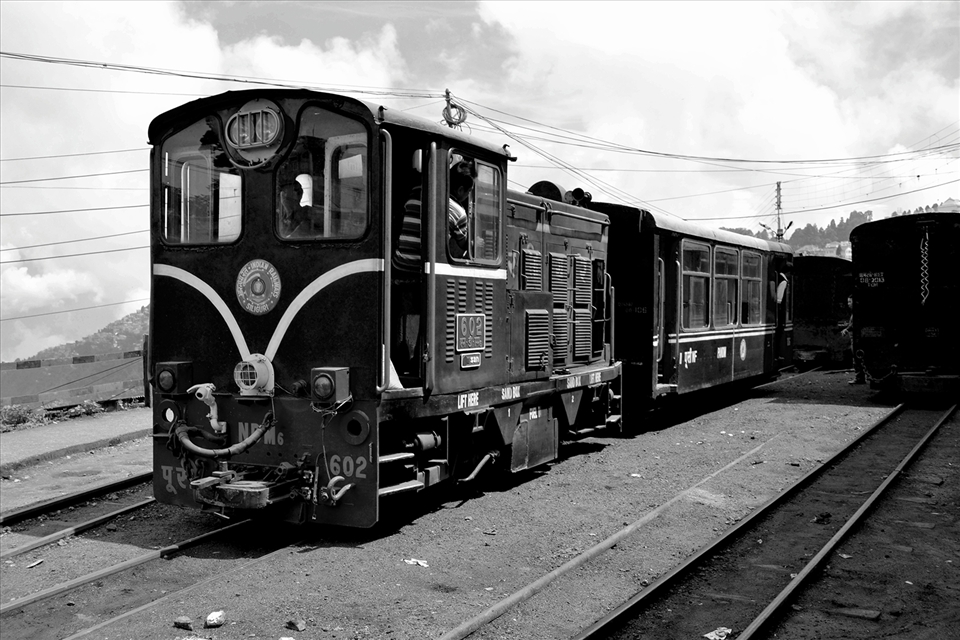 THE TOY TRAIN OF DARJEELING. 'UNESCO' ADMIRED IT AS ONE OF THE WORLD HERITAGES.