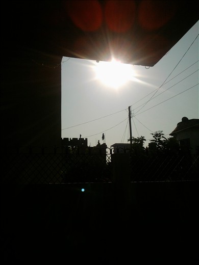 darkness....in the mid day........