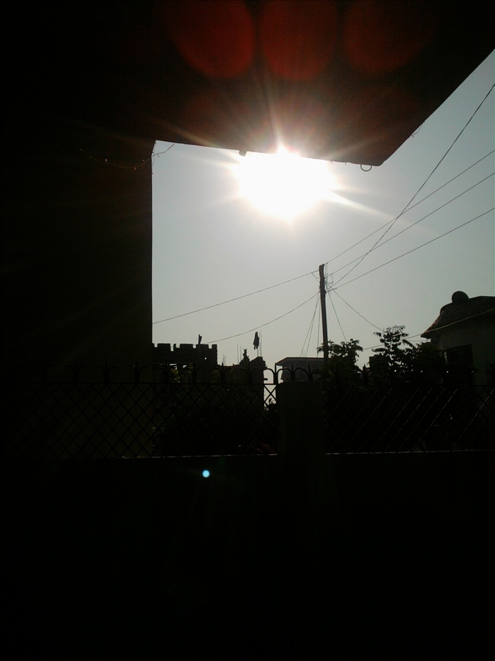 darkness....in the mid day........