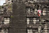 Engineers survey Ankor Wat in conservation efforts to preserve the structure. : by davefranz, Views[231]