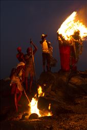 This fire will be kept alive for the whole night and the next eleven: by davidchacon, Views[139]