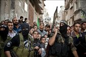 Hamas Al-Qassam fighters guard the roads of Gaza city: by davidshaw, Views[362]