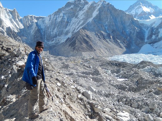 overlooking Base Camp