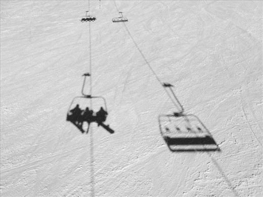 Sometimes the best conversations and memories are made on the long  ride up