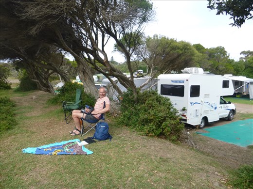 camping on the creek
