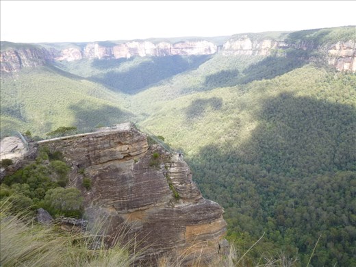 Mark on bottom platform of pulpit rock!!