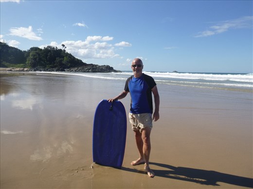 and Mark body boarding