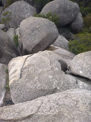 the final ascent to cathedral rock