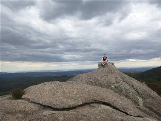 top of cathedral rock
