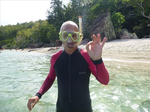 snorelling blue coral bay