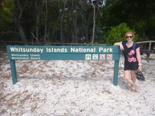 Whitehaven beach and national park