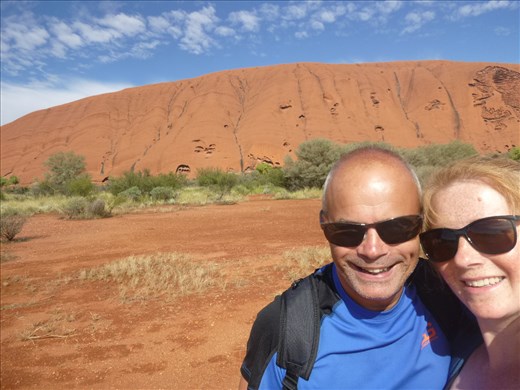 Uluru in normal conditions