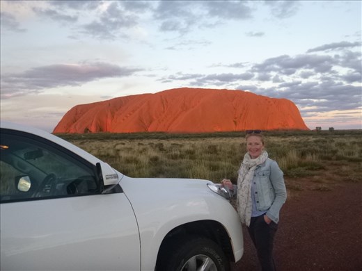 Me, the rock and the monster!!