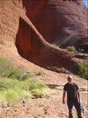 Mark in the windy valley: by dawnandmark, Views[641]