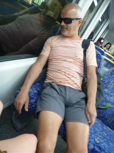 Mark completely touristed out!!