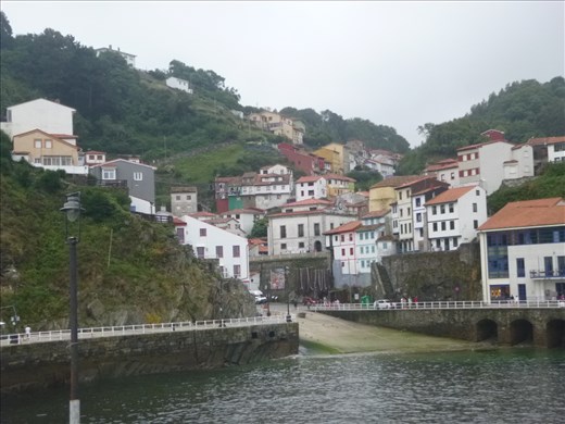 Cudillero from the harbour