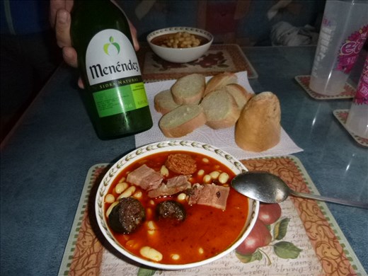 Fabada for tea