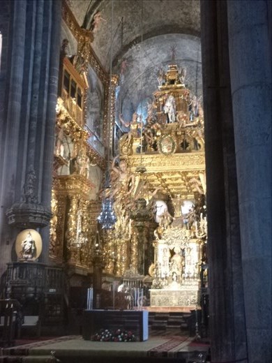 inside cathedral