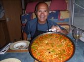 Gourmet tea, chicken and bean paella from top chef Mark (& Mr Stein): by dawnandmark, Views[542]
