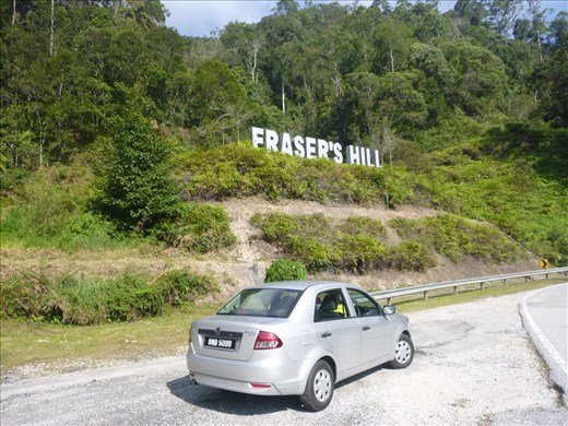 Our wheels on fraser hill