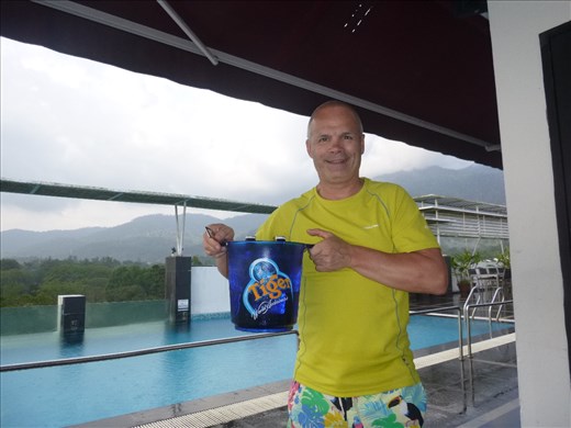 Beers on the roof top 