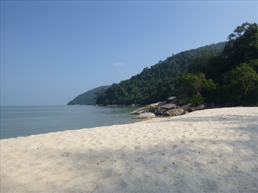 our first Malaysian beach