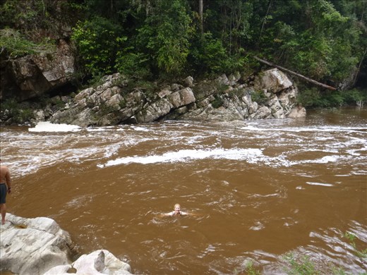 me trying to swim against the current