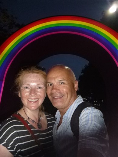 Somewhere over the rainbow...