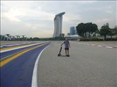 Mark scootering the F1 route: by dawnandmark, Views[686]