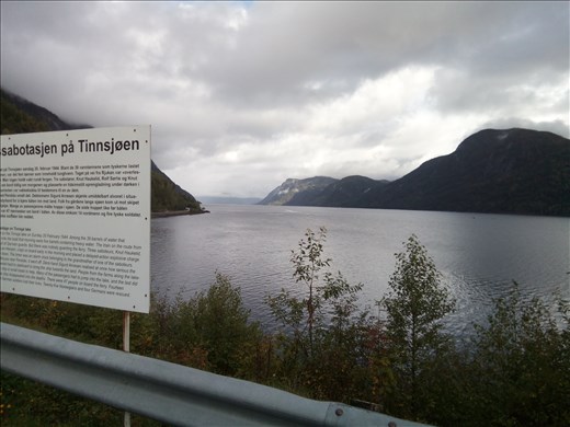 Site of the sinking of the Hydro boat