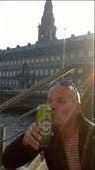 drinking beer the Danish way, sat on the steps at the side of the waterway: by dawnandmark, Views[686]
