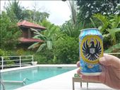Beer at the pool in Ojochal: by dawnandmark, Views[388]