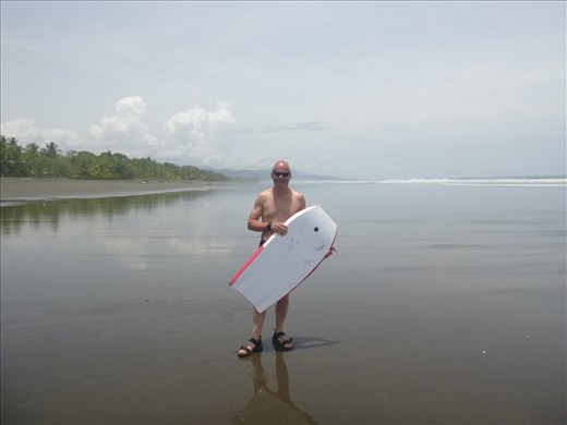 Mark on Matapalo beach
