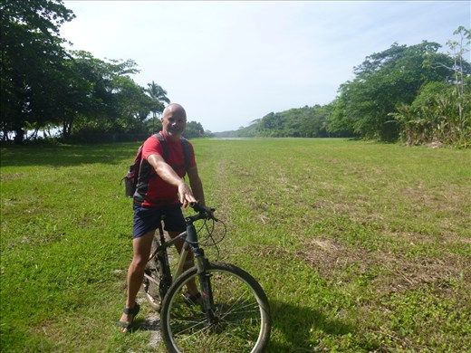the end of the airstrip