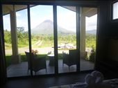 View of Arenal volcano from our bungalow: by dawnandmark, Views[385]