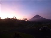 Goodbye arenal, sunrise on last morning: by dawnandmark, Views[476]