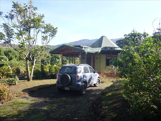 Round house & our car