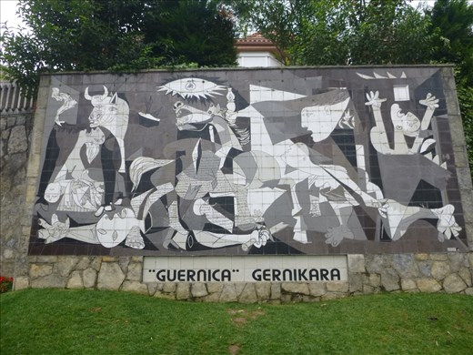 Copy of Picasso's Guernica in Gernika