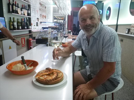 Top tapas tea! Mark and the octopus