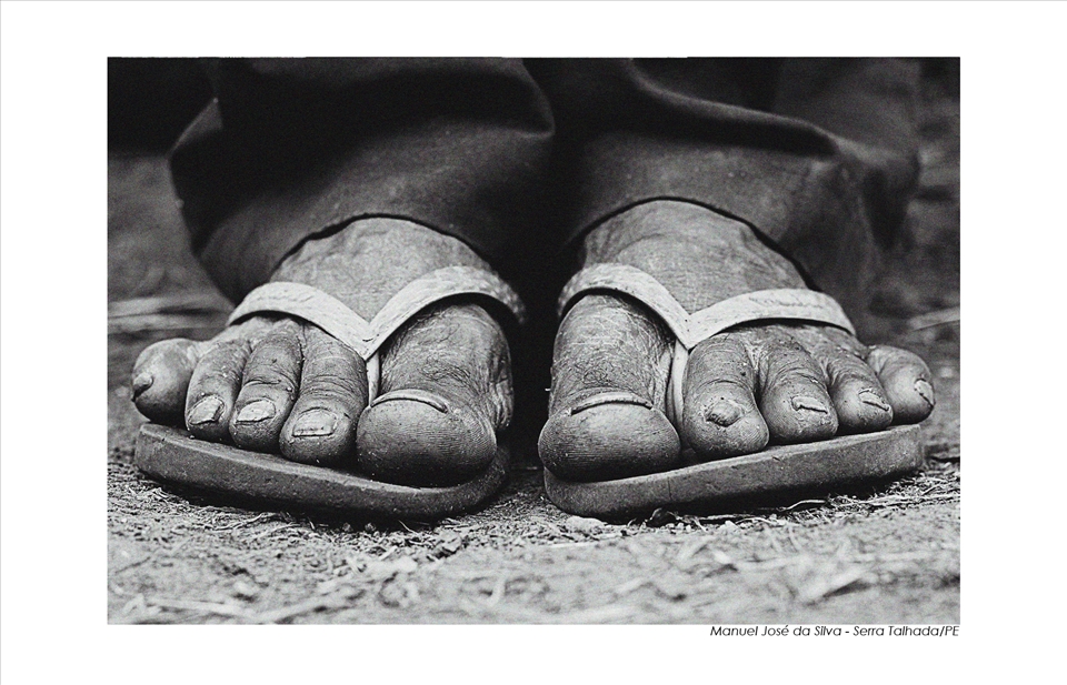 Coffee Feet - Works in the coffee harvest twenty-two years(Manoel José da Silva)