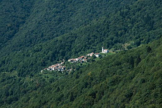 Topolò, a small ancient village in the Natisone Valleys, close to Slovenia