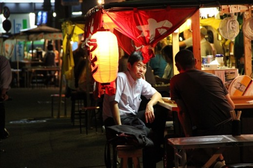 Yatai Street stalls in Southern Japan