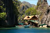 Home sweet home: When we were on tour I saw this little house between the rock formations in the island. This is were the locals rest and eat in their free time. A small, simple place that they call home.: by deardarla, Views[598]