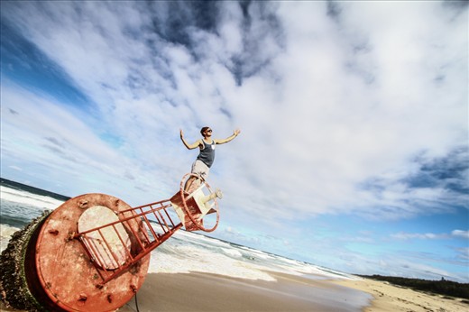 Boy o Bouy. Each tide leaves something. What will it be tomorrow?