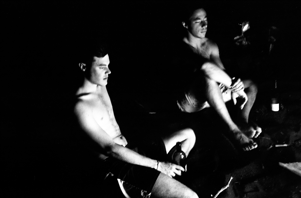 Here three old friends–several years estranged–hiked for three days with three bottles of Charles Shaw wine and three pairs of eyes wide as the open sea.