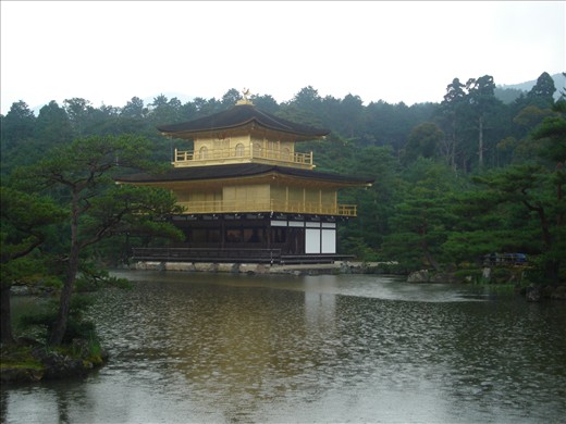 Start your trip with a visit to Kinkakuji (Golden Temple),a real golden roof